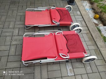 HLINÍKOVÉ LEHÁTKA KRÉTA SE STŘÍŠKOU ČERVENÉ - 2ks - 3
