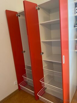 Dětské šatní skříně z kolekce IKEA SMÄSTAD/PLATSA - 3