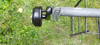 Knott brždená náprava GB-10 nosnost 1000kg - 3