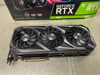 Grafická Karta ASUS ROG STRIX GeForce RTX 3080 GAMING O10G - 3