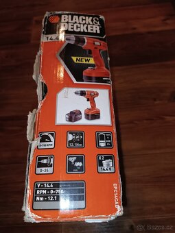 Aku vrtačka Black & Decker EPC 14 cab - 3