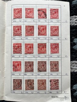 Známky Anglie 1900+, 380 známek - 3