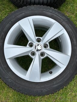 185/60 R15 ALU kola škoda zimní pneu - 3