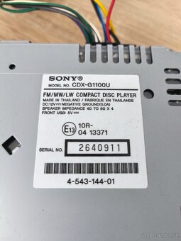 Autorádio SONY - 3