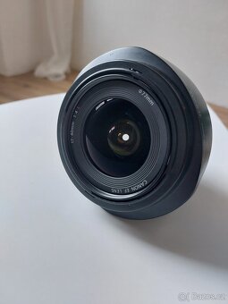 Canon zoom 17-40 mm se sluneční clonou - 3