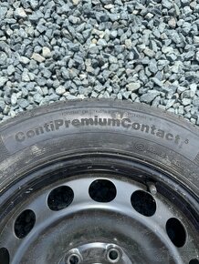 Rezervní kolo 205/55 r16 škoda vw 5x112 continental - 3