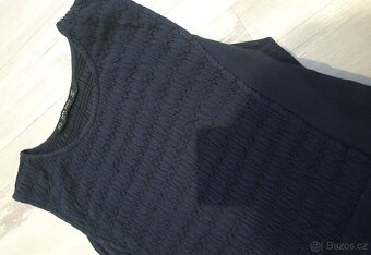 Modré šaty Zara Basic - 3