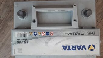 Autobaterie Varta D15 – 12V 63Ah, 610A, 1,5 roku stará - 3
