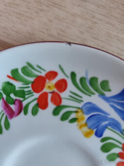 Retro Chodovia Domažlice porcelánová sada 6×+talíř - 3