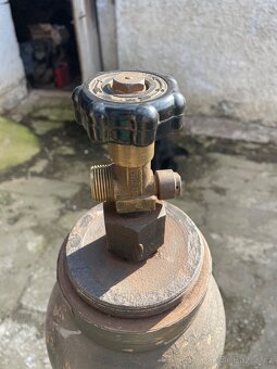 Tlakovou láhev, CO2, potravinářský na čep. sudů, sváření - 3