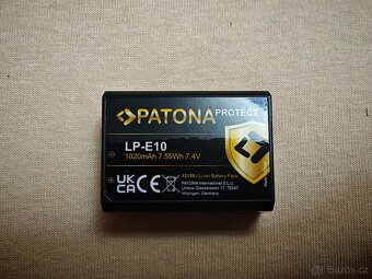 Prodám baterii Patona na Canon EOS - 3