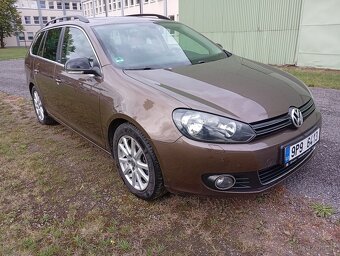 VW Golf 6 combi 2,0 103 kw 1.majitel z Německa serviska - 3