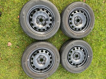 Prodám-Sadu zimních kol 5x100,ET35,195/60/16/89H - 3