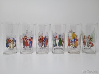 6x Sklenice od francouzské retro hořčice - 3