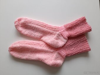 Pletené ponožky vel 38-42 - 3