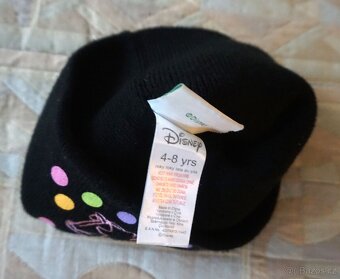 Dívčí čepice s motivem,,Zvonilky,,obvod 46 cm - 3