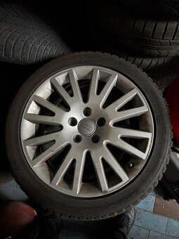 Alu kola 5x112 r17 zimní nové pneu - 3