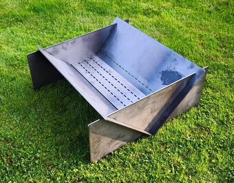 Robustní ocelové ohniště - Gril - 3