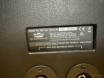 Kytarová reprobedna VOX BC112 - 3
