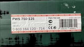 Úhlová bruska Bosch PWS 750-125 - 3