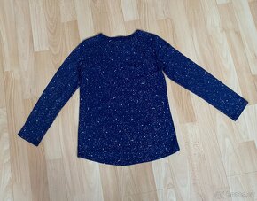 Triko & tričko se srdíčkem Benetton vel. 128 a 140 - 3