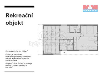 Prodej pozemku 1200 m² k výstavbě rekreačního objektu - 3
