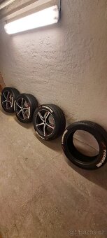 Alu disky R20 5x112 letní pneu - 3