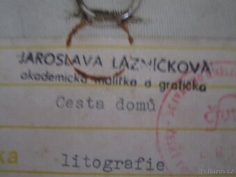 litografie od ak.m.J.Lázničkové - 3