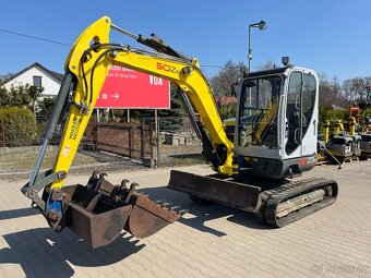 Minibagr pásový minirypadlo Wacker Neuson 50z3 VDS Yanmar - 3