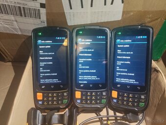 Sada 3x mobilní terminál / čtečka čárových kódů - 3
