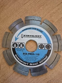 Diamantové řezné kotouče 115mm - 3