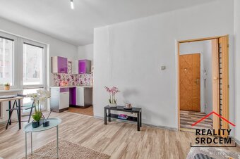 Pronájem bytu v os. vlast. o velikosti 1+kk/21 m2 + zasklená - 3