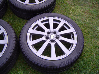 4 XZIMNÍ HLINÍKOVÁ KOLA ŠKODA SCALA, KAMIQ 205/50 R17..TOP - 3