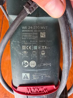 Metabo uhlová brúska WE 24-230 MVT - 3