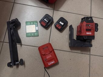 Zelený multiliniový laser Hilti PM 30-MG...3x360 ° - 3