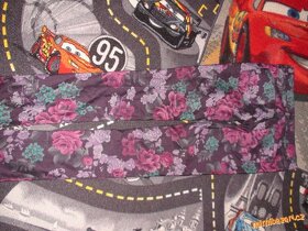 nové nenošené květinkové rifle/kalhoty vel. 164 - 3