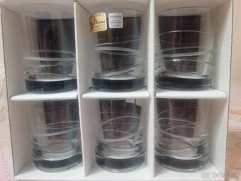 Křišťálové sklenice broušené - 3