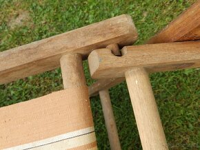 lehátka retro skládací - 3