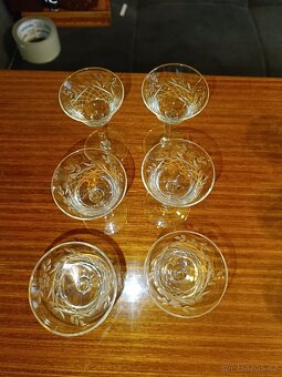 Broušené skleničky - 3