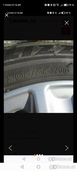 Sada ALU kol 205/55R16 na Subaru Impreza - 3