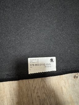 Originální sada koberců ŠKODA KAROQ 57B863011G XMV - 3