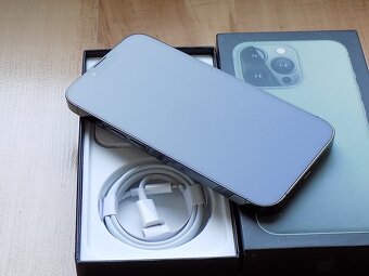 APPLE iPhone 13 Pro 256GB Green - ZÁRUKA - TOP STAV - 3