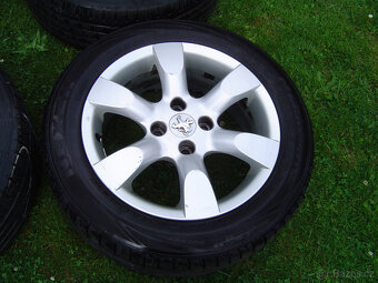 4 XLETNÍ HLINÍKOVÁ KOLA PEUGEOT 205/55 R16 - 3