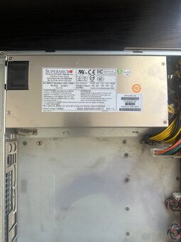 Supermicro case 1U CSE-813M - 3