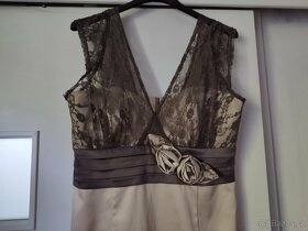Prodám zánovní nádherné luxusní šaty z.Botega Elena v.38 - 3