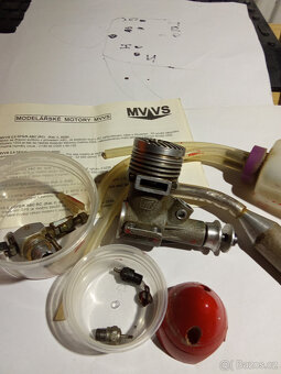 Spalovaci modelarsky motor MWS žhavik - 3