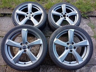 Obutá Alu kola 18ky 5x112 ŠKODA AUDI VW SEAT MERCEDES BMW - 3