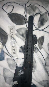 Airsoftová zbraň M4 SD Sportline 9" (Gen.2) - černá - 3