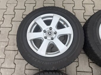 4x al kola 5x112 16 + pneu zimní 205/65 R16C - 3