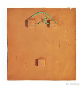 Prodám glazovaný  keramický kachel Improvizace - 3